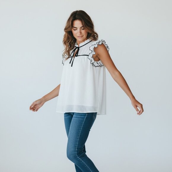 Ruffle Top - Picture 2 of 7